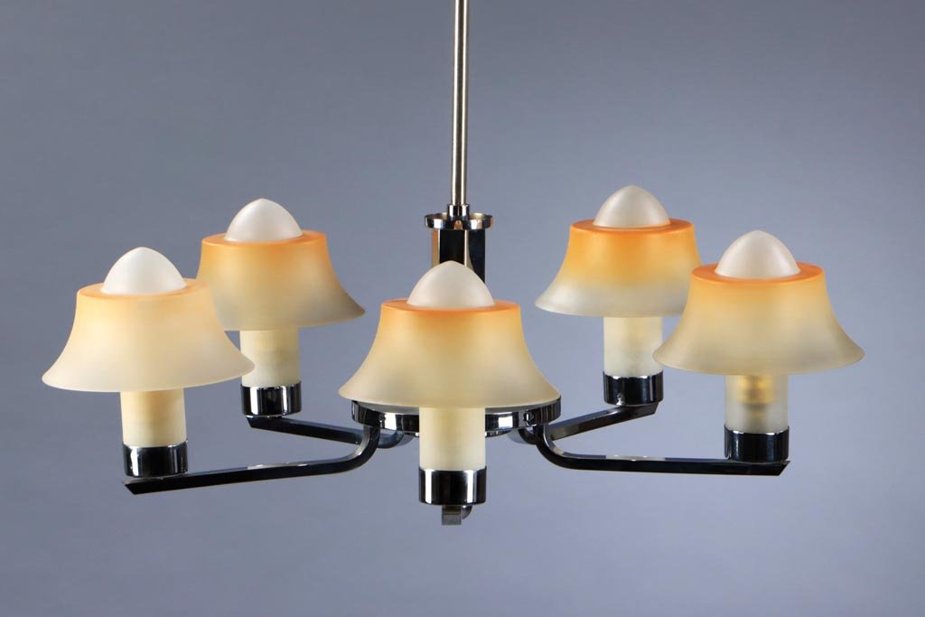 Pendant lamp "Fried Egg", 1930's by Fog og Morup, Denmark