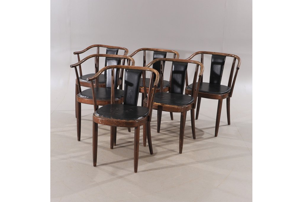 6 Chairs "Opera" by Peter Celsing, 1958, produced by Gemla