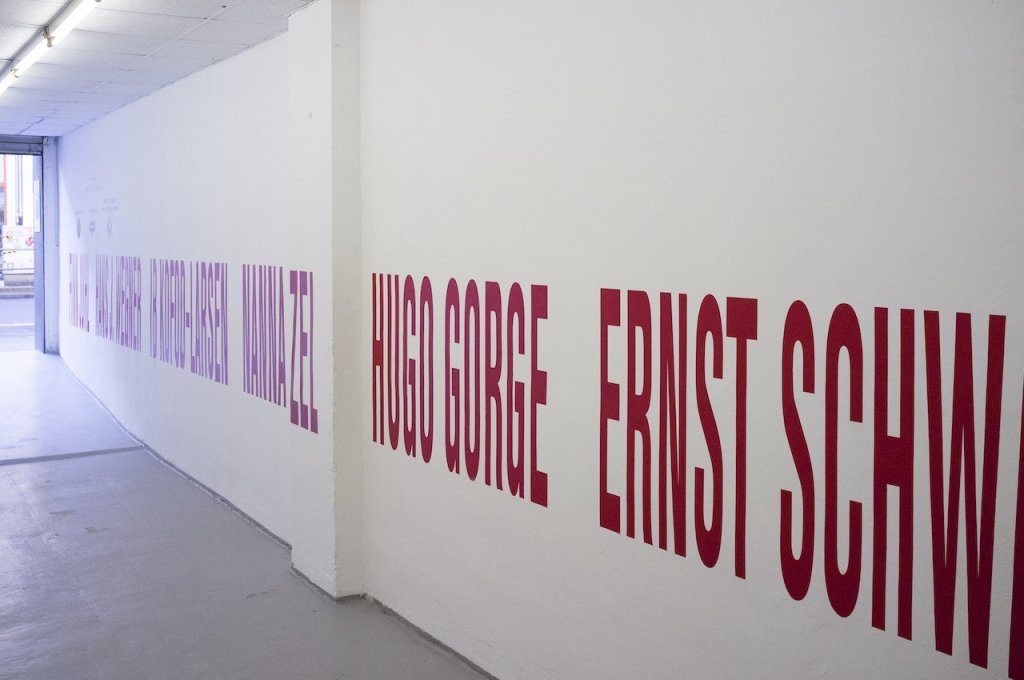 Exhibition at the Kunstverein Kölnberg, 2016 - Artwork: Büro Ballmann Weber, Hamburg