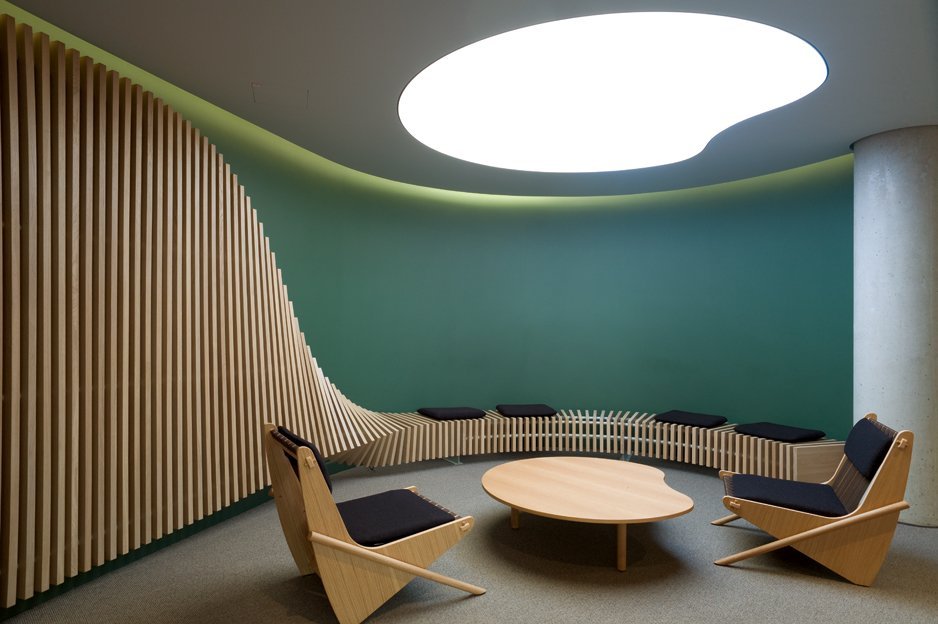 Waiting area for an office building in Hamburg - Architect: Sona Kazemi, Hamburg - Photo: Klaus Frahm, Hamburg


